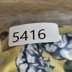 J.O.A. Dress Womens Small Yellow Blue Floral Flowers Off Shoulder Party Wedding Photo 7