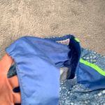 Nike  Blue and Neon Green Women's Athletic Shorts Photo 4