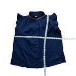 Sundry  Flutter Sleeve Button Down Top Size XS Photo 3