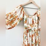 Debbie & Dabbie Hello Molly Nothing Quite Like You Dress in Orange White Size 10 Photo 5