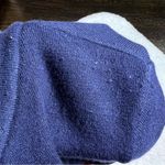 Anthropologie Moth Navy Blue and Red Knit Sweater Blazer Photo 9