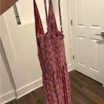 Angie  Pink and Orange Maxi Dress Photo 2