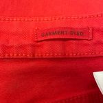 Judy Blue  Red Straight Leg Jeans Garment Dyed Cherry Bright Size 9/29 Photo 3