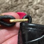 Brahmin  shoulder bag black gold tag luxury leather plastic still on gold tags Photo 1