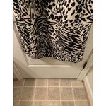 Sergio Hudson Women's Plus Size 2X Leopard Zebra Print Bustier Dress Bla… Black Photo 11