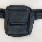 1990s vintage black square Fanny pack Photo 0