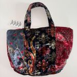 Urban Outfitters NWT  Natalie Purse Velvet Patchwork Mini Tote Bag Color - Multi Photo 6