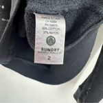 Sundry | Shine Golden Sequin Sweatshirt Size 2 Photo 5