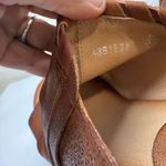 Miz Mooz  Abbie Brandy Leather Slide Wedge Sandals Size 38 US 7.5 Photo 5