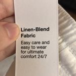 Sonoma NWT White Linen Pants, size medium Photo 6