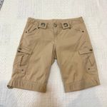 Athleta 6 organic cotton grommet trimmed cargo shorts SH 2994 Photo 12