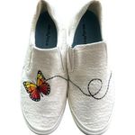 Seavees Hawthorne Slip On Sneakers In Monarch Embroidered Flannel Photo 0