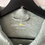 Outdoor Voices  Cloudknit Recover Short Sleeve Button Down Silt Green Women's XS Photo 5