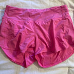 Lululemon Sonic Pink  Shorts Speed Up 4" Photo 0