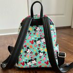 Lounge Fly Disney Parks Mickey Minnie Mouse Chibi Teal Blue Snacks Mini Backpack Photo 1