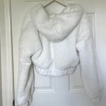 Ambiance Apparel Ambience Outerwear White Fur Jacket  Photo 1