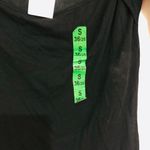 ZARA Women's Top Knit Cut Out Half Sleeve Round Neck Black Size Small NWT Photo 2