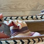 Kate Spade  Idalah Slip On Espadrilles Canvas Sandal Bow Striped Size 8 Photo 1