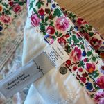 Madewell NWT  Women’s Floral Raw Hem Cutoff Cotton Shorts Size 32 Photo 4