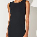 Ming Wang Plus Size 2X Crew Neck Knit Acrylic Tank Dress Black Minimalist Photo 0