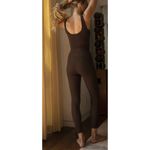 ONA by Yoon Chung Taylor Thermal Cuffed Legging In Brown Size XL Photo 2