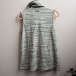 Matilda Jane  Out the Door Vest Heathered Green Button Up Zip Pockets Size S Photo 1