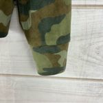 American Eagle  Green Camo Plush Velveteen Pullover Dolman Sleeve Hoodie Small Photo 6