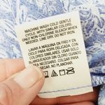 Laura Scott  blue floral open front kimono size lp Photo 7