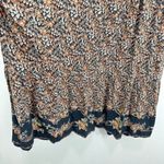 Angie  Floral Print Maxi Dress Smocked Long Sleeve Womens Bohemian Chic‎ Ruffle Photo 5