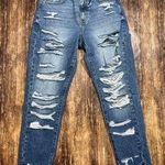 KanCan Sz 0 Rainbow Thread High Rise Distressed Skinny Jeans Photo 0