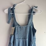 Levi's NWT  Light Blue Denim Katherine Maxi Dress Photo 8