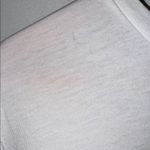 ZARA  small shirt accordian pleated back detail ivory sash belted Photo 1