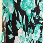 Romantic Floral Midi Dress Sleeveless Flowy Size 12 Garden Cottagecore Fairy Black Photo 2