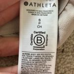 Athleta Seasoft Bubble Hem Hoodie Neutral Taupe Photo 3