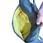 Baggallini ‎ Gray Nylon Shoulder Bag Crossbody Purse Adjustable Strap Pockets Photo 5