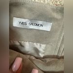 Yves Salomon Beige Suede beige dress size 40 Photo 10