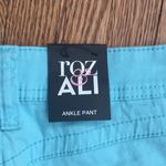 Roz & Ali  Robin’s egg blue rhinestone ankle pant Photo 4