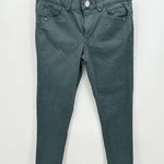 Democracy Teal Green Ab Solution Natalie Straight Leg Jeans Womens Size 2 Photo 0