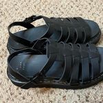 A New Day Black Platform Sandals Photo 1