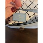 Kate Spade Crossbody Sally Newbury Lane Saffiano Leather Light Blue Chunky Clasp Photo 5