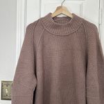 Free People Sunbeam oversized sweater mock neck Photo 5