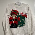 VTG ‘93 Marisa Christina Classics Sz: M Teddy Bear Embellished Christmas Sweater Red Size M Photo 0