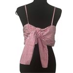 Labiz Maxi Skirt Stripe Cotton Set(Size Large) Red Photo 3