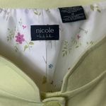 Y2K Nicole by Nicole Miller Denim Blazer‎ Green Size 16 Photo 10