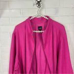 Eileen Fisher  Plus Size Slouchy Relaxed Linen Cotton Pink Blazer Size 2X Photo 1
