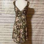 Patagonia Water Girl Badoo Brown & Tan Flower Print Tank Dress Photo 6