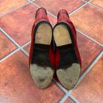 Maud Frizon Red Crocodile Pattern Pointed Toe Western Boots Size EU 36 Photo 8