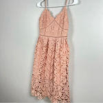 FIT &‎ FLARE LACE CAMI DRESS by BEAUTIFUL GIRL SIZE SMALL with pockets Pink Photo 5