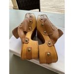 Eric Michael ‎ Delphi Cognac Size 36 US 5.5-6 Penny Loafer Mule Photo 8