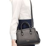 Kate Spade  Knott Pebble Leather Black Medium Satchel w/ Dust bag | MSRP: $348 Photo 2